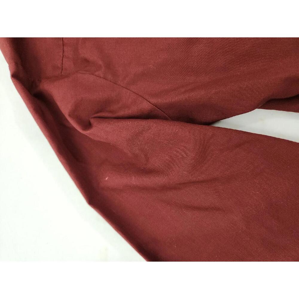 Vintage Men’s Medium Chute Red Maroon Western Pearl Snap Embroidered Wagon Shirt - Picture 12 of 15
